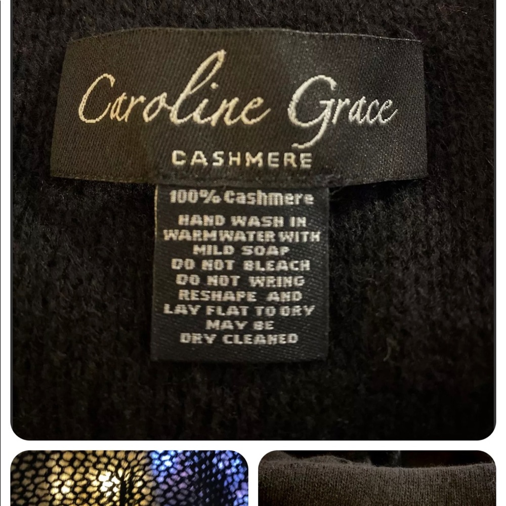 EUC 100% cashmere shawl HUGE 108”x 24”